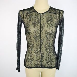 NWT Zara Basic Special Edition Black Top -M- P027